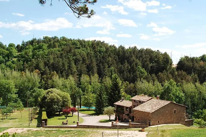 Maison de vacances pour 4 personnes, avec piscine et jardin ainsi que vue et balcon - 1