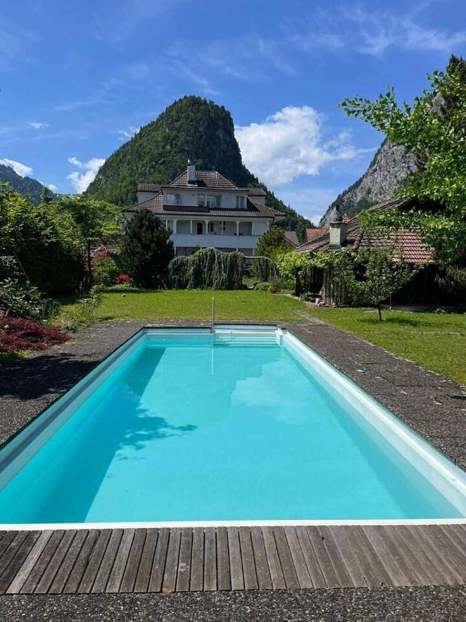 Gîte pour 6 personnes, avec jardin et balcon à Wimmis