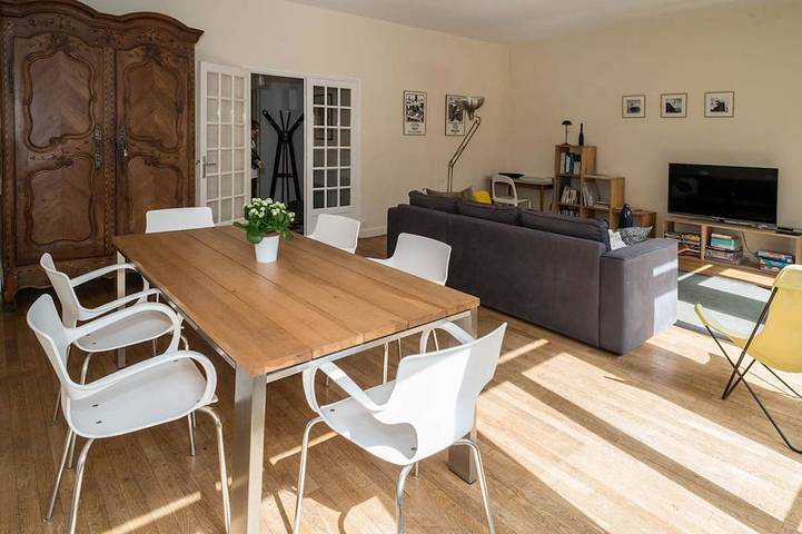 Gîte pour 4 personnes, avec jacuzzi dans Eglise Saint Malo