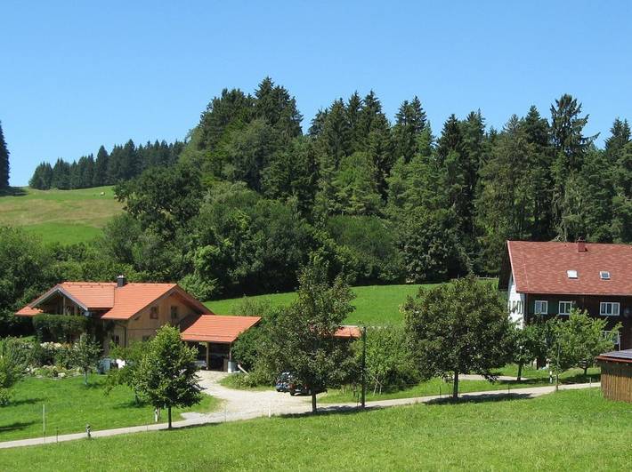 Ferienhaus für 4 Personen, mit Balkon und Balkon/Terrasse sowie Terrasse und Garten im Allgäu - 3