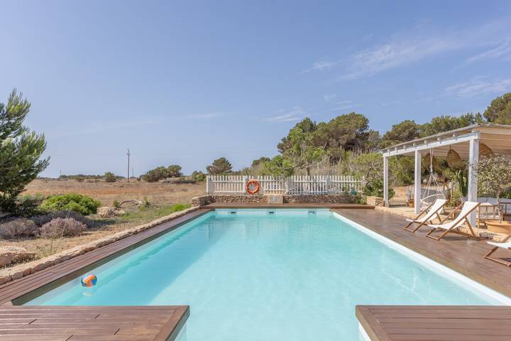 Location de vacances pour 8 personnes, avec jardin dans Formentera - 2