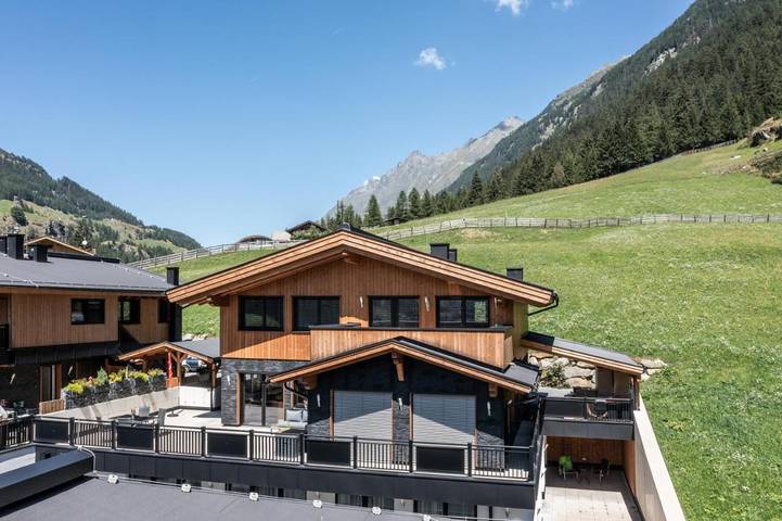 Chalet für 8 Personen, mit Balkon und Terrasse sowie Ausblick in Sölden (Österreich)