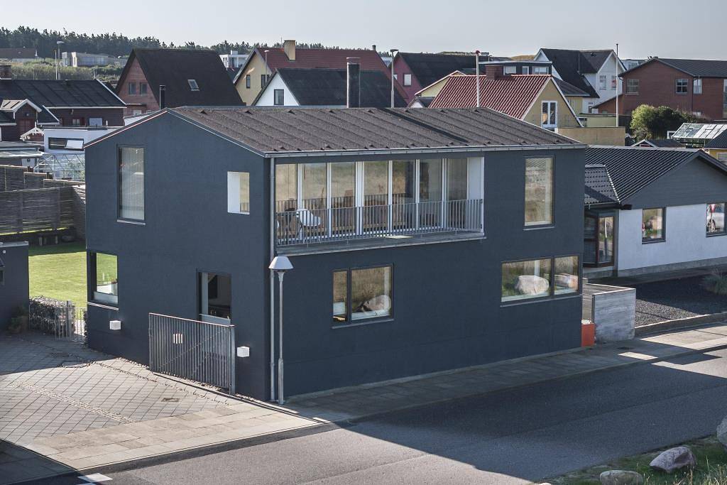 Modernes und großes Ferienhaus mit atemberaubendem Meerblick in Hirtshals, Hirtshals region