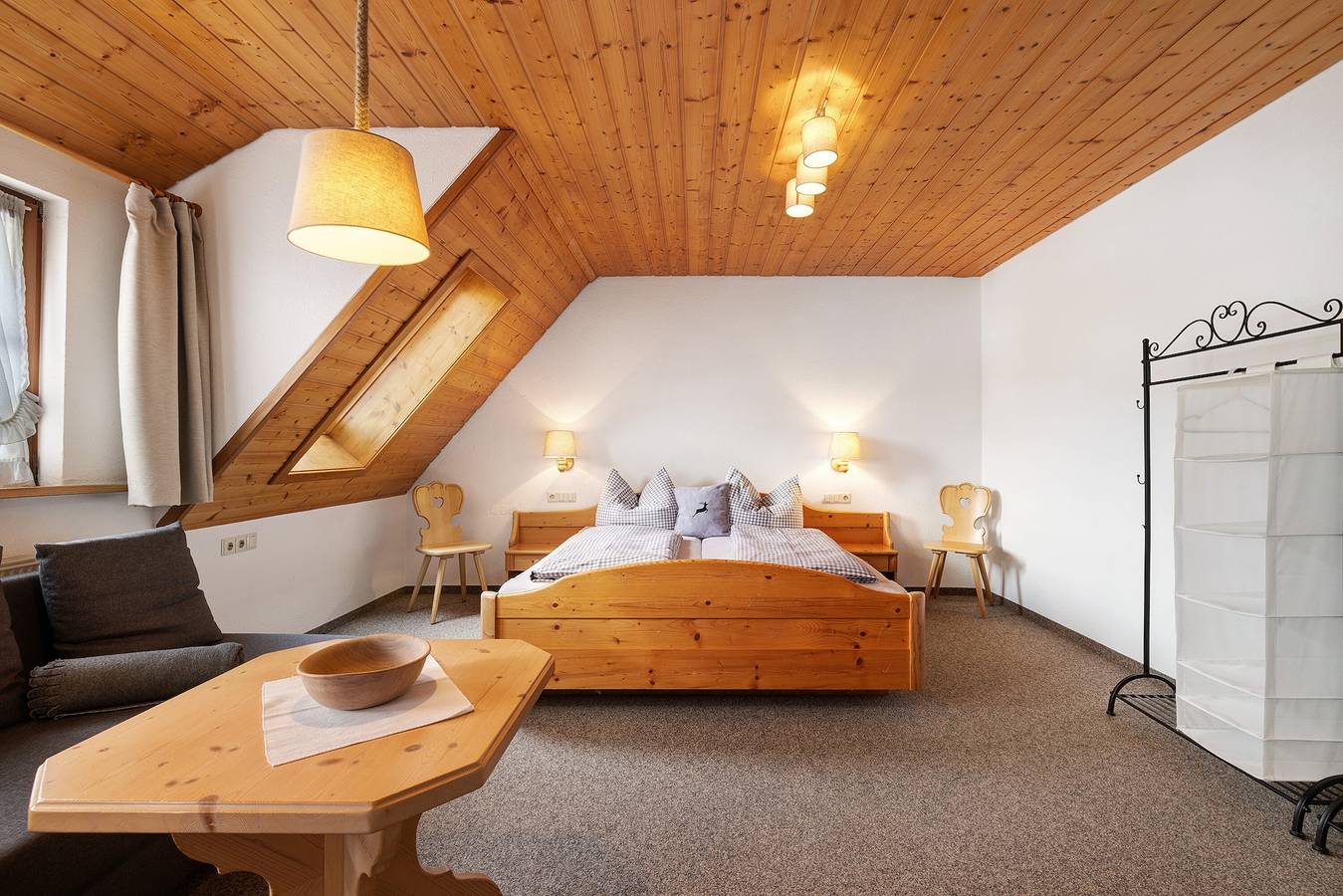 Room 'Doppelzimmer 10' with Mountain View, Shared Terrace and Wi-Fi in Alpirsbach, Kinzig Valley