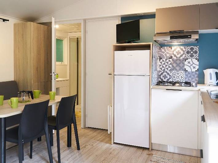 Mobil home pour 4 personnes, avec terrasse, animaux acceptés à Séez - 2