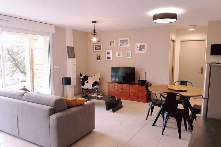 Maison de vacances pour 4 personnes, avec Terrasse et Jardin