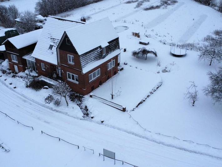Ferienwohnung für 4 Personen, mit Garten und Pool, mit Haustier in Wischhafen