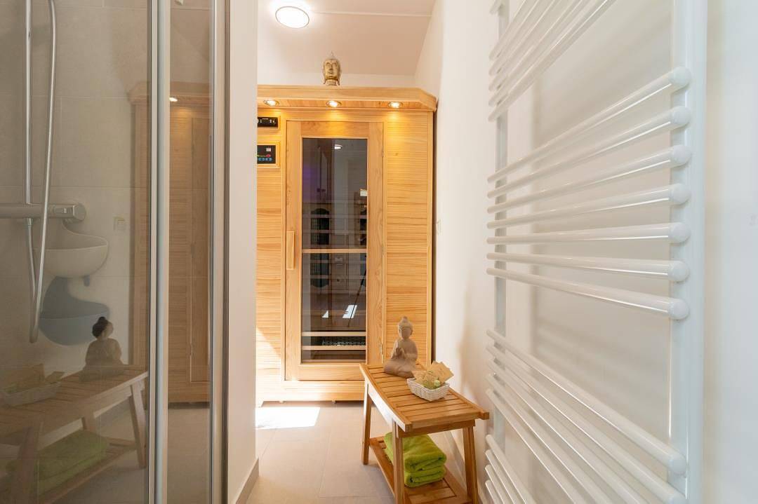 Apartamento entero, Apartment Brise – Ostseeflair am Golfplatz. Garten. Infrarotsauna. in Lohme, Parque Nacional de Jasmund