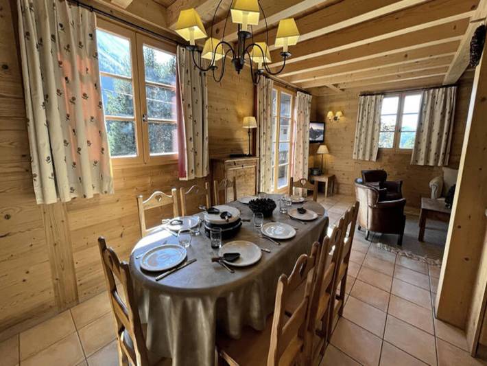 Gîte pour 8 personnes, avec balcon, adapté aux familles dans Lac des Confins - 4