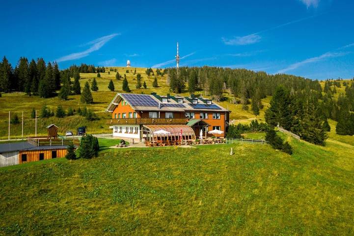 Hotel für 2 Personen, mit Terrasse und Garten sowie Sauna, mit Haustier in Feldberg - 3