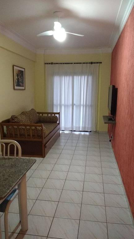 Ganze Wohnung, Guaruja-Bucht - Apt 1 Schlafzimmer. w / Pool in Praia da Enseada (Guarujá), Baixada Santista
