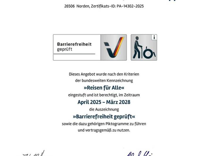 Ferienhaus für 6 Personen, mit Garten, mit Haustier in Norden und Umgebung - 4