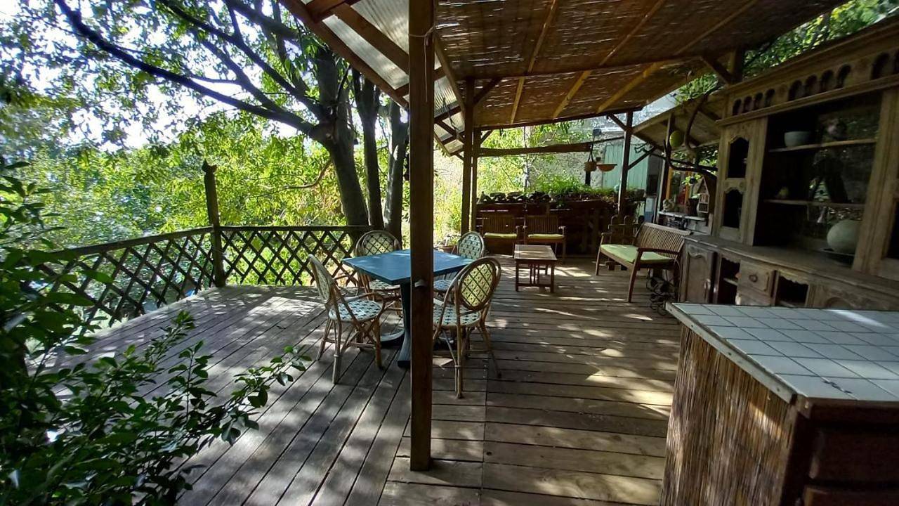 Appartement entier, La Libellule, piscine, climatisation, wifi, vue ,jardin ,parking in Le Vigan, Parc national des Cévennes