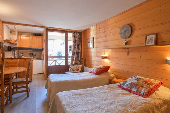 Location de vacances pour 3 personnes, avec balcon, animaux acceptés à Brides-les-Bains