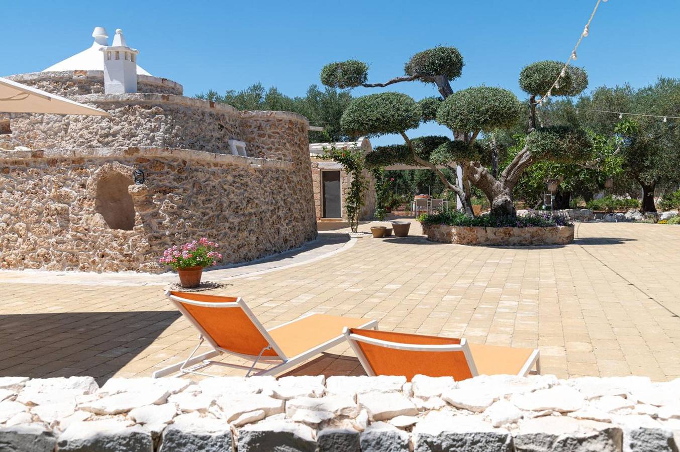 Trullo 'Pietra800' com Terraço Privado, Jardim Privado e Ar Condicionado in Salento
