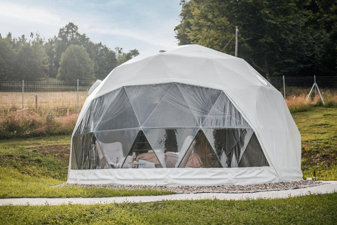 Tent in Szczytna, Sudety (Polska)
