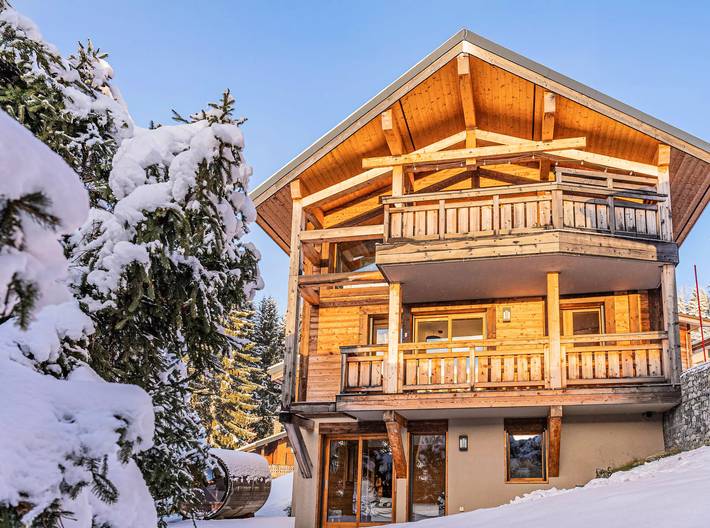 Maison pour 8 personnes, avec jardin et sauna à Les Gets