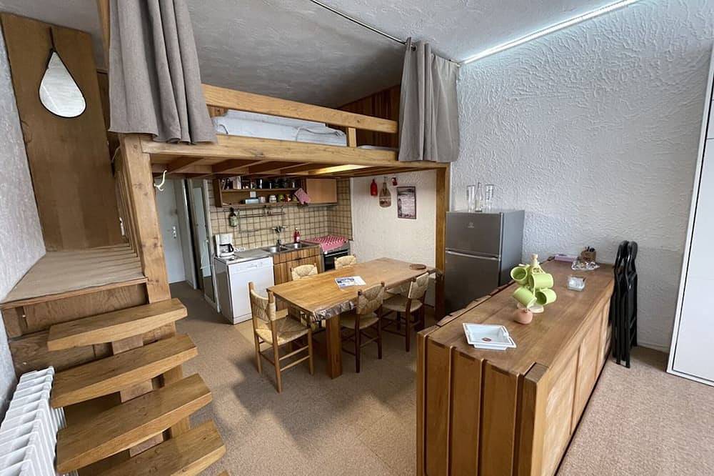 Entire apartment, Ski-In/Ski-Out Studio, Sleeps 5, Wifi, Pets Welcome, 40m² in Le Lioran, Laveissière