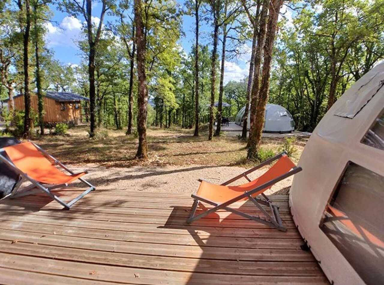 Camping 3 étoiles - Piscine - efchbd in Saint-Cirq-Lapopie, Causses du Quercy Regional Nature Park