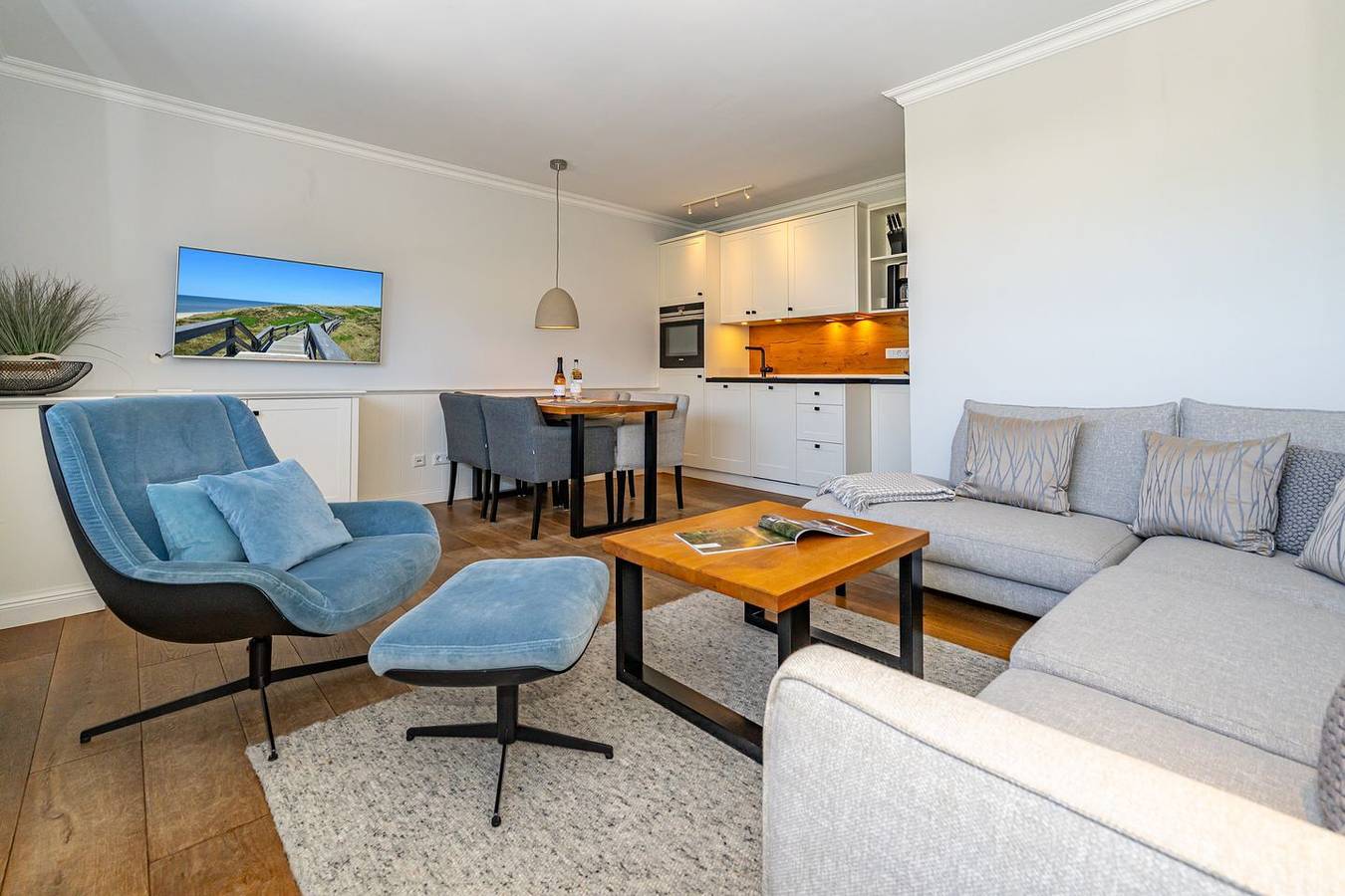 Ganze Wohnung, Ferienwohnung Schaumkrönchen: Strandnah mit Balkon. in Westerland, Sylt (Gemeinde)