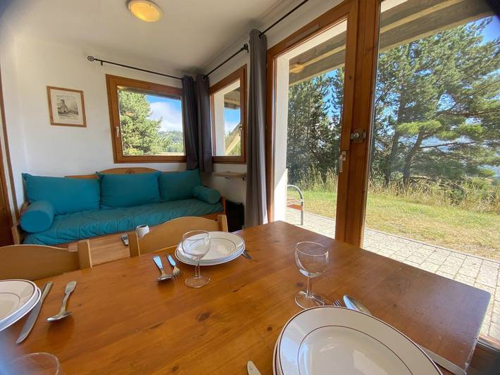Chalet pour 4 personnes, avec terrasse, animaux acceptés dans SuperDévoluy