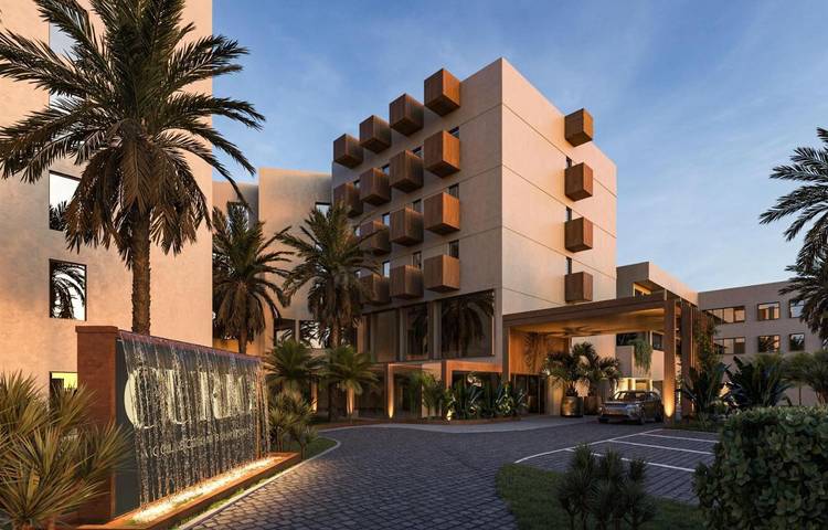 Hôtel pour 3 personnes, avec balcon ainsi que piscine et vue