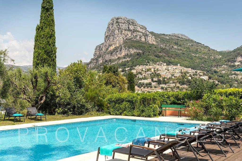 Large holiday house with pool in La Gaude in La Gaude, Cannes region