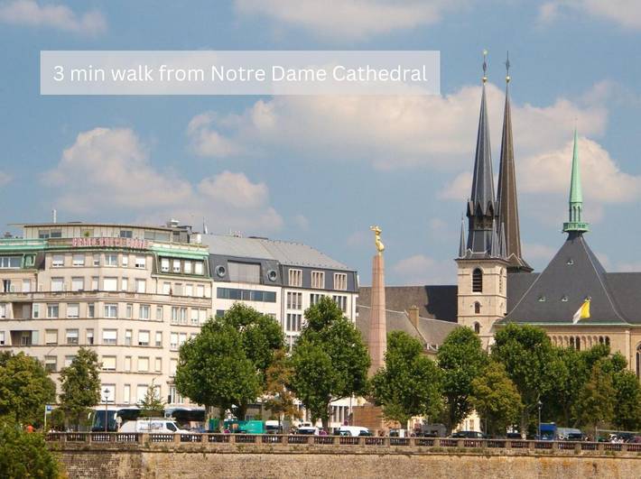 Ferienwohnung für 2 Personen, mit Ausblick und Garten in Luxemburg (Stadt)