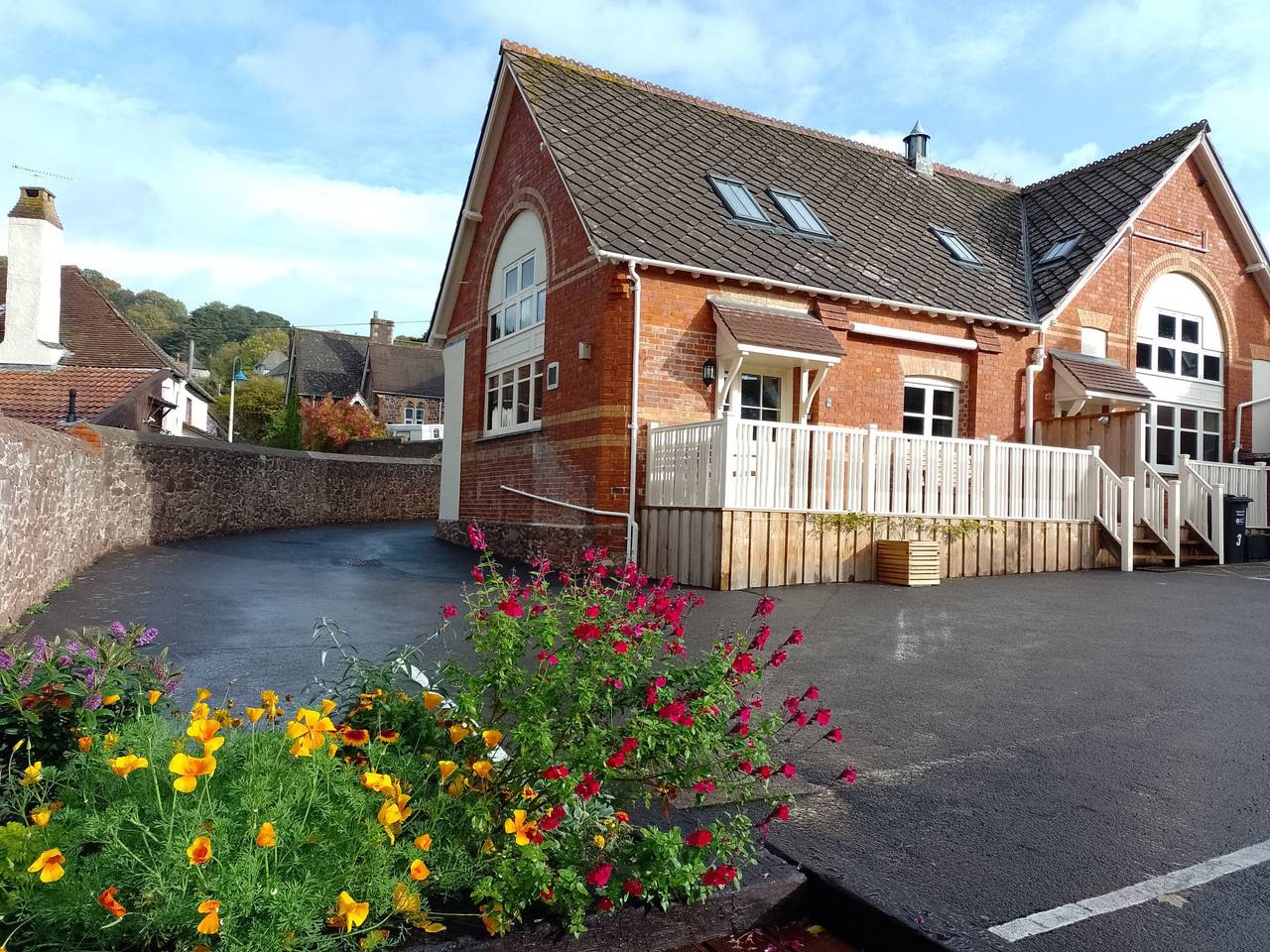 Lower School Cottages in Minehead, Somerset