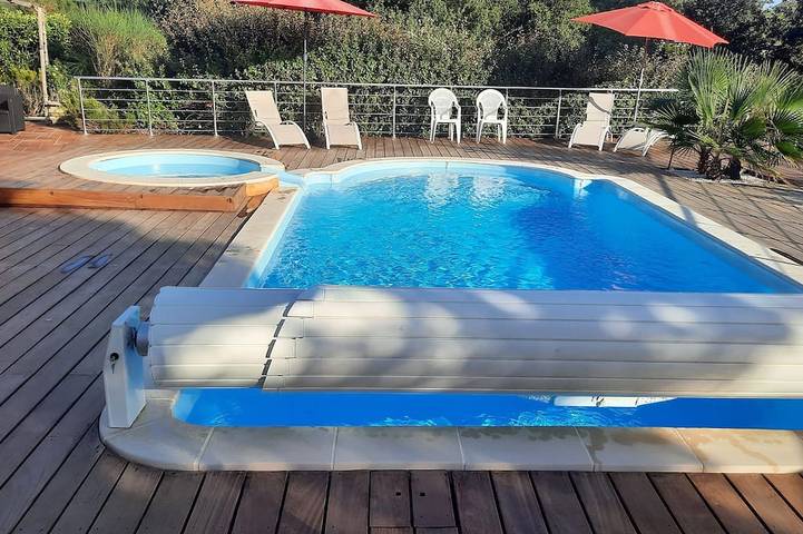 Appartement de vacances pour 4 personnes, avec terrasse ainsi que jardin et jacuzzi - 1