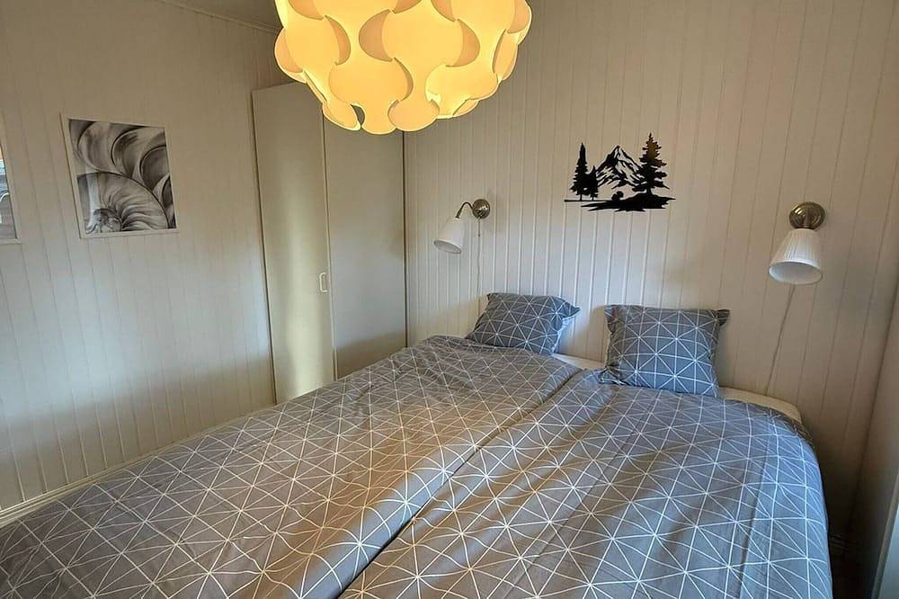 Das Haus von Camp Caroli Olala in Kiruna, Lappland (Schweden)