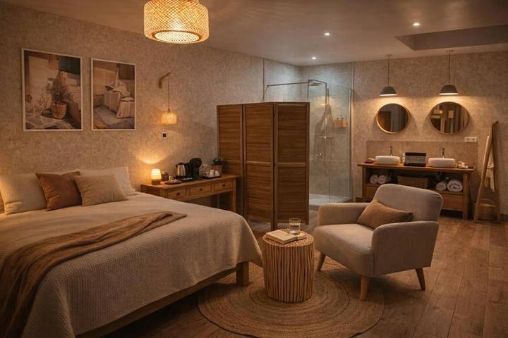 Maison d’hôte pour 2 personnes, avec jardin ainsi que piscine et jacuzzi à Eauze - 2