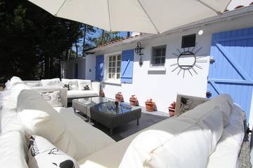 Gîte pour 7 personnes, avec jardin et terrasse dans Plage des Huttes