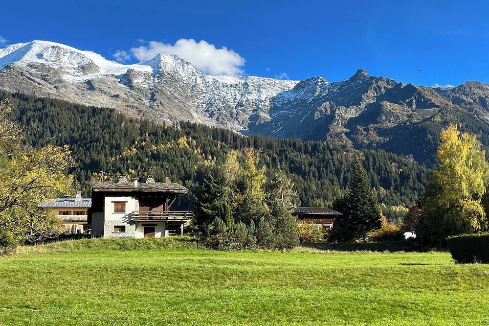 Mountain chalet. in Les Contamines-Montjoie, Pays du Mont-Blanc