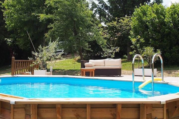 Maison de vacances pour 10 personnes, avec Balcon et Jardin