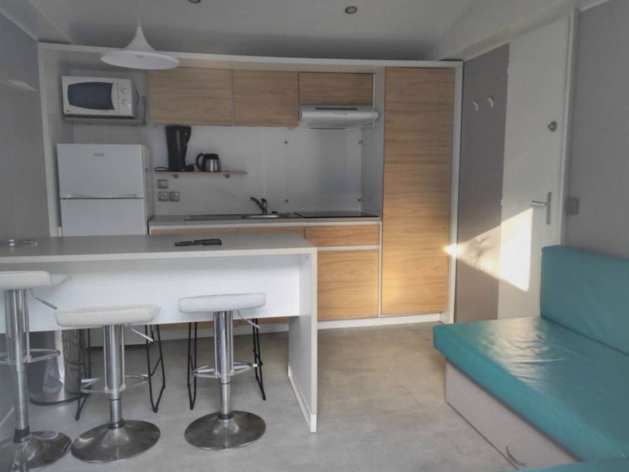 Mobil home à Espelette pour 5 pers. avec terrasse in Espelette, Région de Bayonne