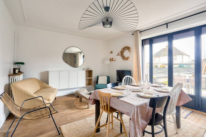 Maison de vacances pour 6 personnes, avec jardin et terrasse