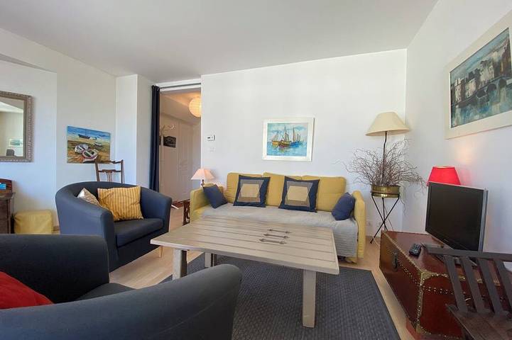 Appartement de vacances pour 4 personnes, avec balcon à Roscoff