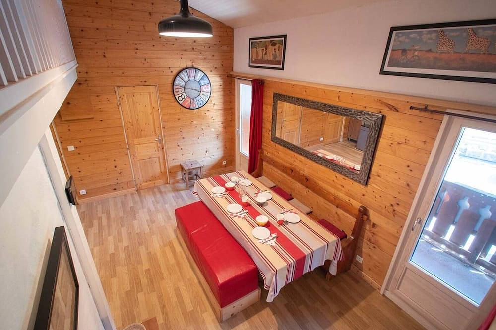 Ganze Wohnung, Geräumige Wohnung in Valmorel, 11 Betten, 4 Zimmer, Skiraum in Valmorel, Les Avanchers-Valmorel
