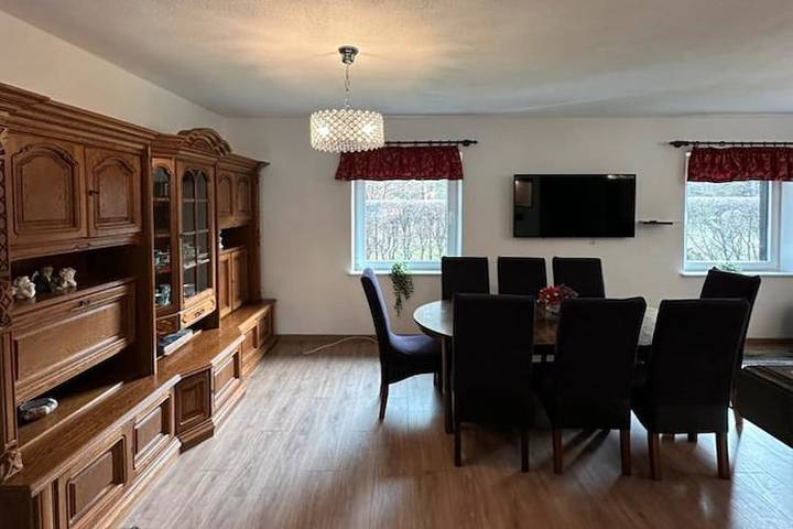 Komfortables Ferienhaus mit privatem Garten in powiat wejherowski