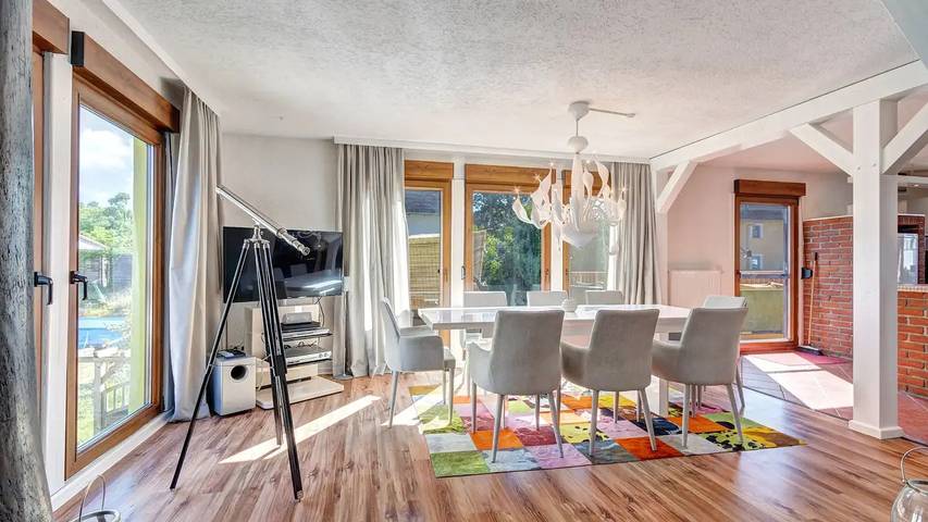 Ferienhaus für 6 Personen, mit Terrasse und Sauna sowie Garten in Ahlbeck