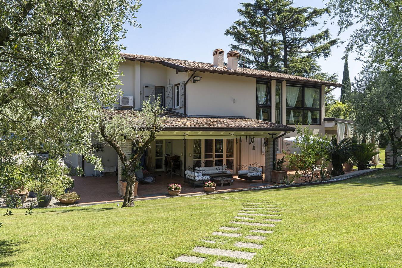 Villa El Perlè, Padenghe sul Garda in Padenghe sul Garda, Gardasee-Berge