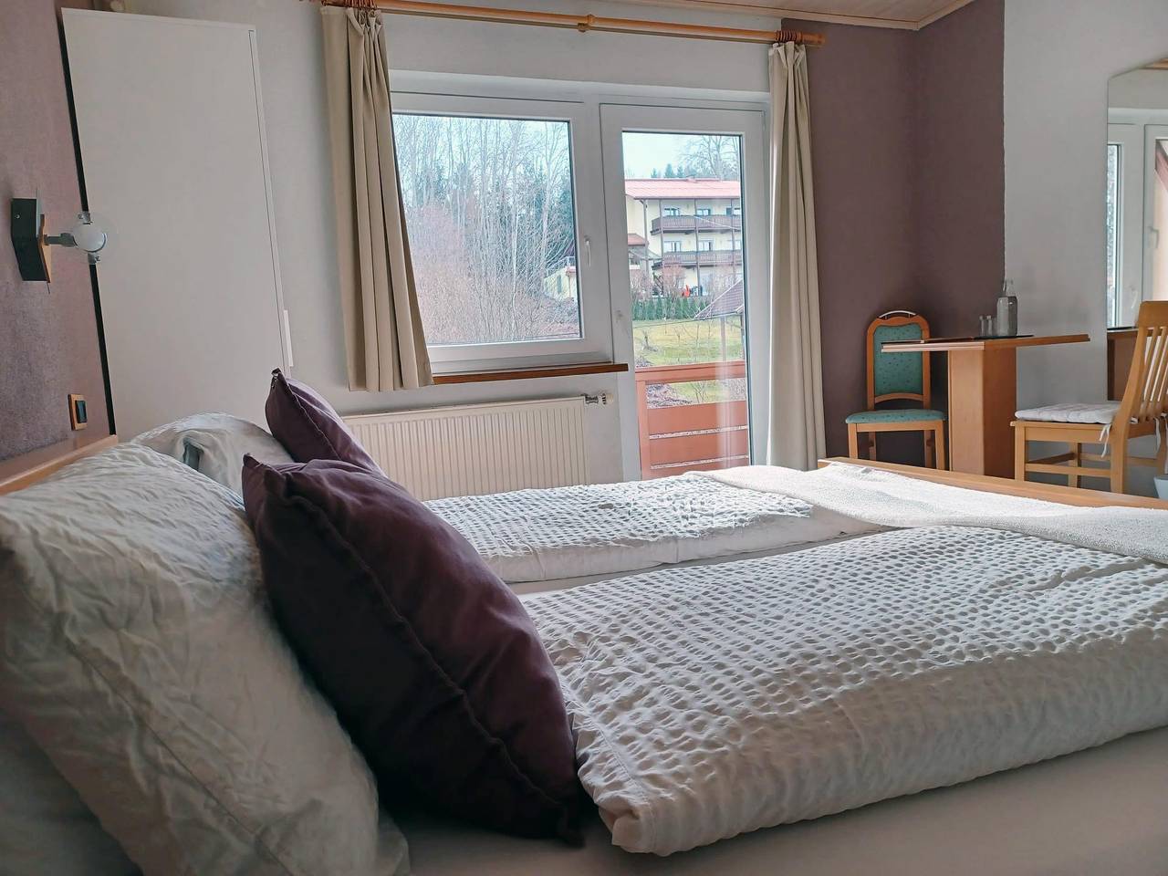Doppelzimmer mit Balkon und Grünblick, foto 7
