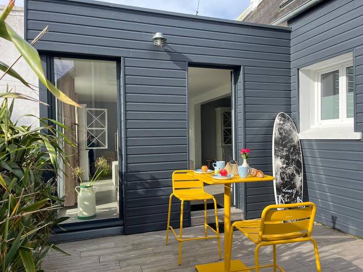 Location de vacances pour 6 personnes, avec vue et jardin dans Plage Curnic - 2