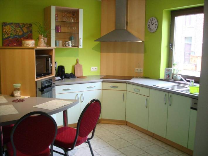 Gîte pour 4 personnes, avec Balcon ainsi que Terrasse et Vue à Courcelles (Hainaut)