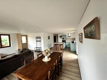 Location de vacances pour 6 personnes, avec jardin ainsi que balcon et vue à Sainte-Agnès (Isère)