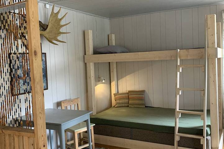 Blockhütte für 5 Personen, mit Sauna und Terrasse sowie Garten, mit Haustier in Lappland (Schweden) - 2