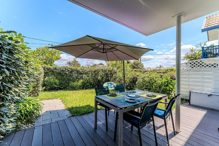 Appartement de vacances pour 4 personnes, avec Jardin au Bassin d'Arcachon