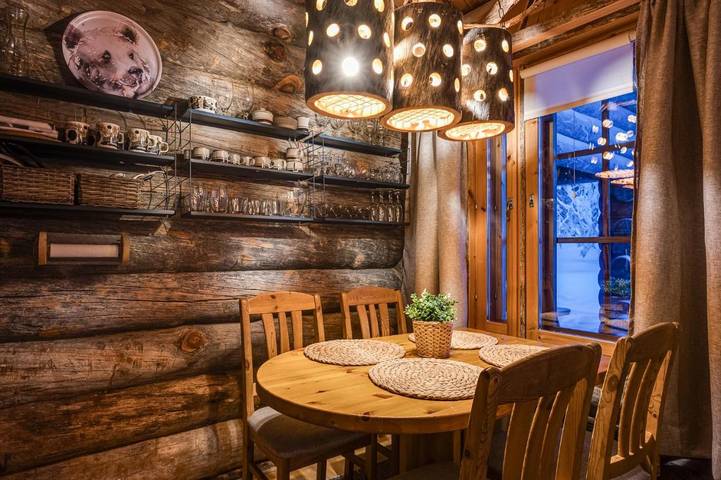 Lodge voor 4 personen, with uitzicht and sauna as well as tuin, kindvriendelijk in Finland