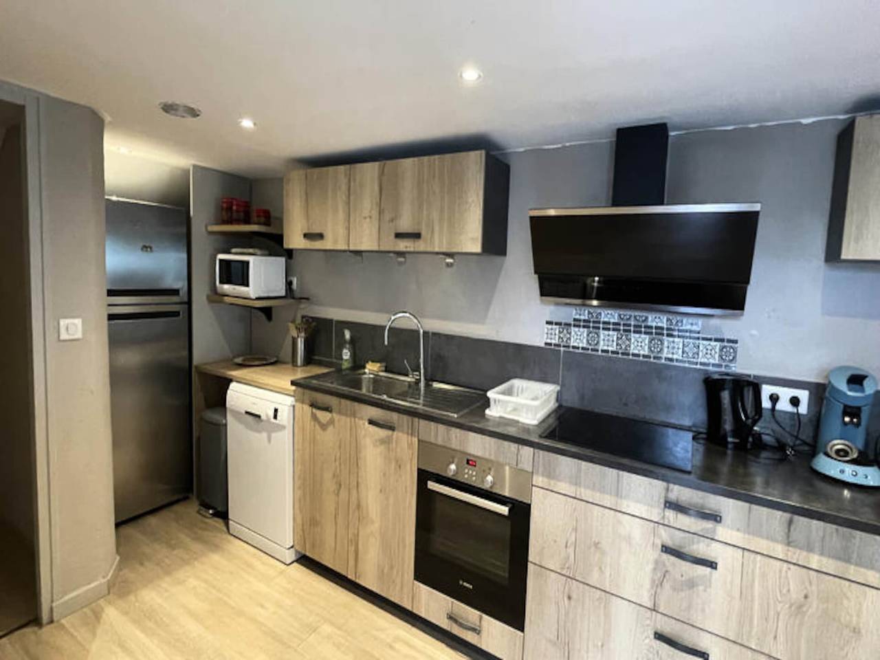 Appartement entier, Appartement à Prat-de-Bouc au Skilift in Albepierre-Bredons, Parc naturel régional des Volcans d'Auvergne